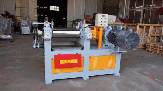 9 นิ้ว Lab ผสมผสาน Mill สําหรับ Eva PE Epdm Sbr ผลิตภัณฑ์ยางฟอง